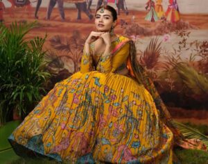 Prisha Creation is Launching New Kalamkari Lehenga Choli