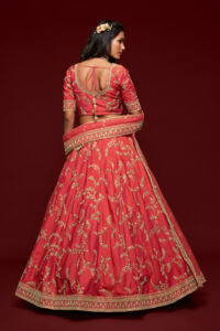 color art silk lehenga and make your wedding occasion breath-takingly grand! Color,